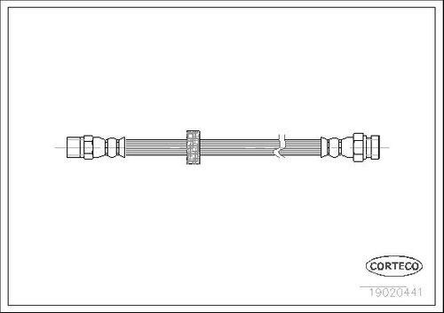 Image du produit pour Flexible de frein