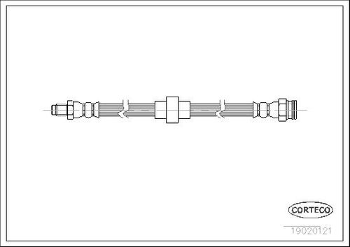 Image du produit pour Flexible de frein