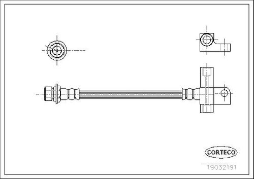 Image du produit pour Flexible de frein