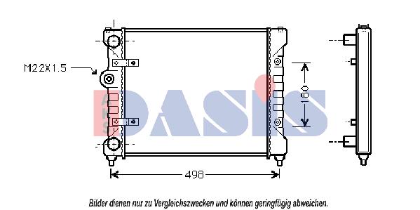 Radiateur, refroidissement du moteur | AKS DASIS