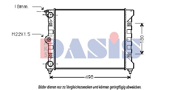 Radiateur, refroidissement du moteur | AKS DASIS