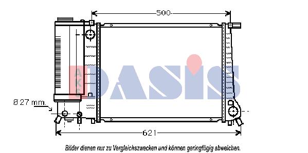 Radiateur, refroidissement du moteur | AKS DASIS