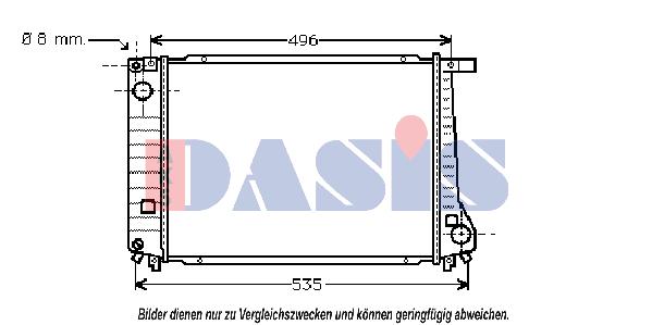Radiateur, refroidissement du moteur | AKS DASIS