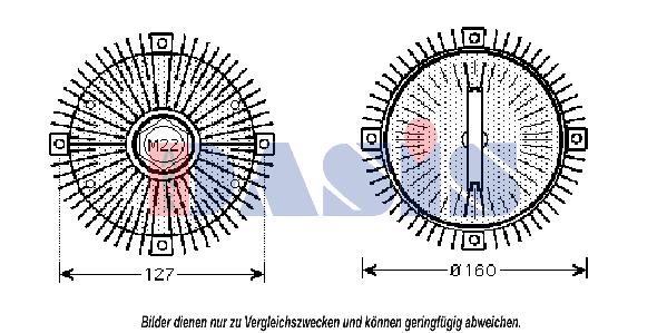 Embrayage, ventilateur de radiateur | AKS DASIS