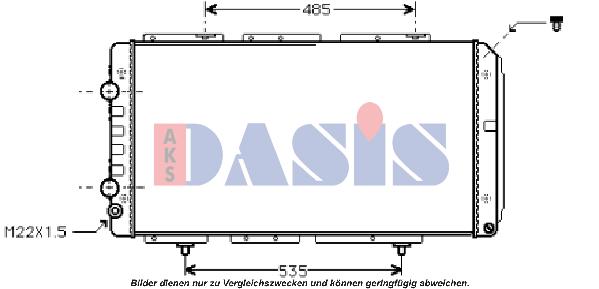 Radiateur, refroidissement du moteur | AKS DASIS