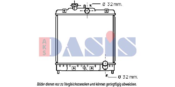 Radiateur, refroidissement du moteur | AKS DASIS