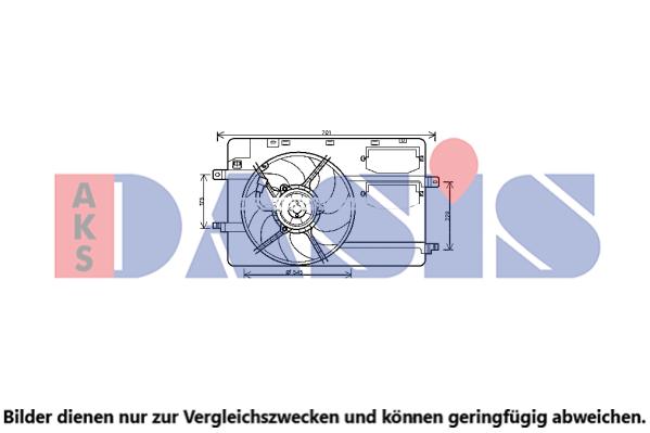 Ventilateur, refroidissement du moteur | AKS DASIS