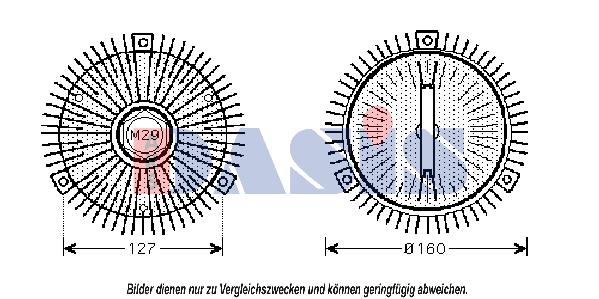 Embrayage, ventilateur de radiateur | AKS DASIS