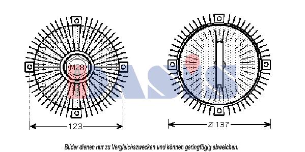 Embrayage, ventilateur de radiateur | AKS DASIS