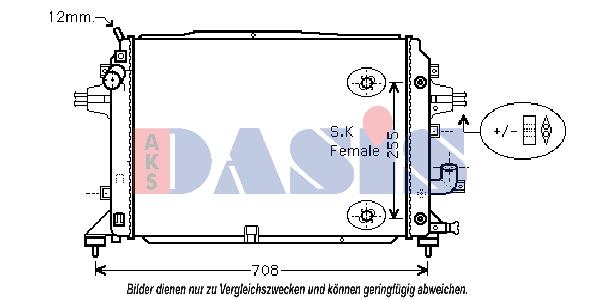 Radiateur, refroidissement du moteur | AKS DASIS