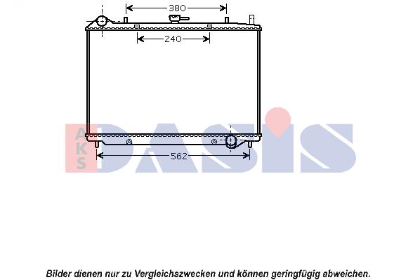 Radiateur, refroidissement du moteur | AKS DASIS