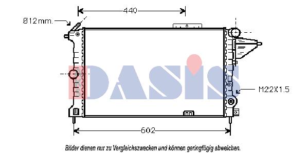 Radiateur, refroidissement du moteur | AKS DASIS