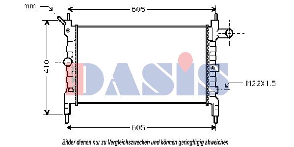 Radiateur, refroidissement du moteur | AKS DASIS