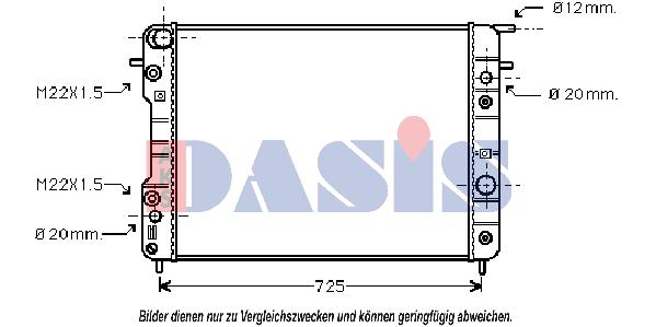 Radiateur, refroidissement du moteur | AKS DASIS