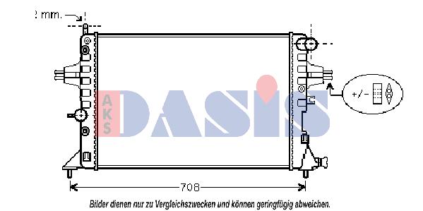 Radiateur, refroidissement du moteur | AKS DASIS