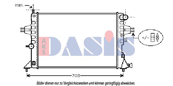 Radiateur, refroidissement du moteur | AKS DASIS