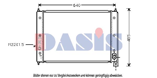 Radiateur, refroidissement du moteur | AKS DASIS