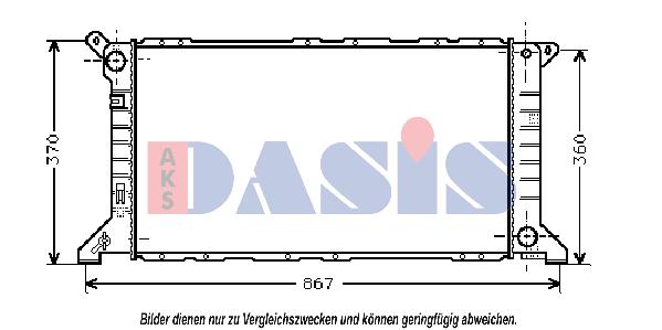 Radiateur, refroidissement du moteur | AKS DASIS