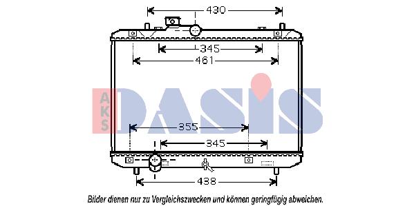 Radiateur, refroidissement du moteur | AKS DASIS