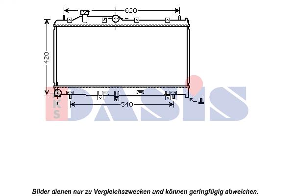 Radiateur, refroidissement du moteur | AKS DASIS