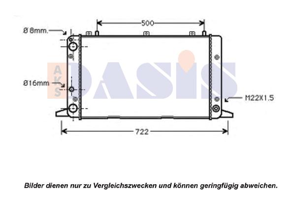 Radiateur, refroidissement du moteur | AKS DASIS