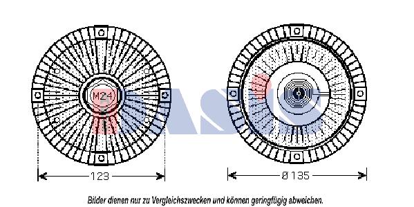 Embrayage, ventilateur de radiateur | AKS DASIS
