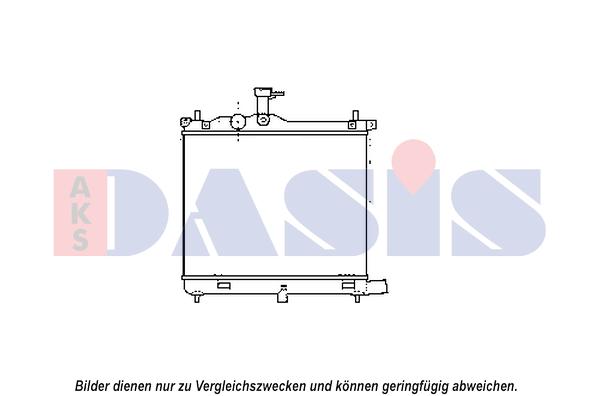 Radiateur, refroidissement du moteur | AKS DASIS