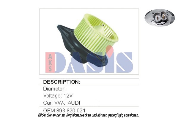 Pulseur d'air habitacle | AKS DASIS