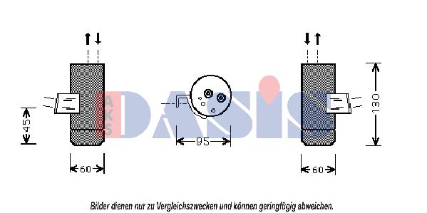 Filtre déshydratant, climatisation | AKS DASIS