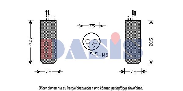 Filtre déshydratant, climatisation | AKS DASIS