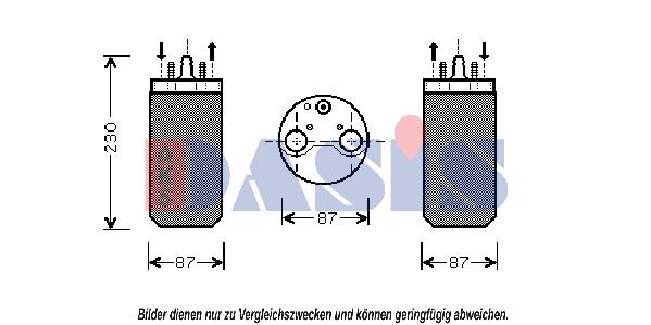 Filtre déshydratant, climatisation | AKS DASIS