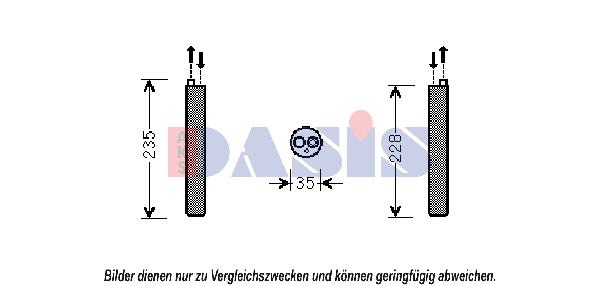 Filtre déshydratant, climatisation | AKS DASIS