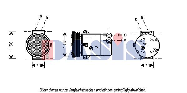 Compresseur, climatisation | AKS DASIS