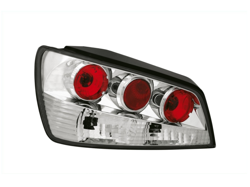 Feux arrière verre transparent chrome | DECTANE