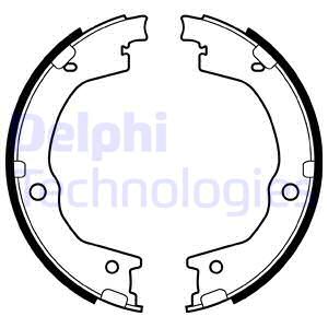 Jeu de mâchoires de frein | DELPHI