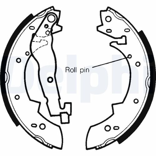 Image du produit pour Jeu de mâchoires de frein