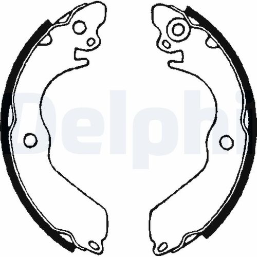 Image du produit pour Jeu de mâchoires de frein