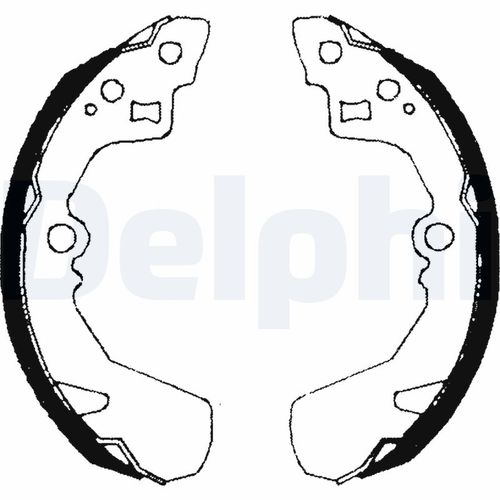 Image du produit pour Jeu de mâchoires de frein