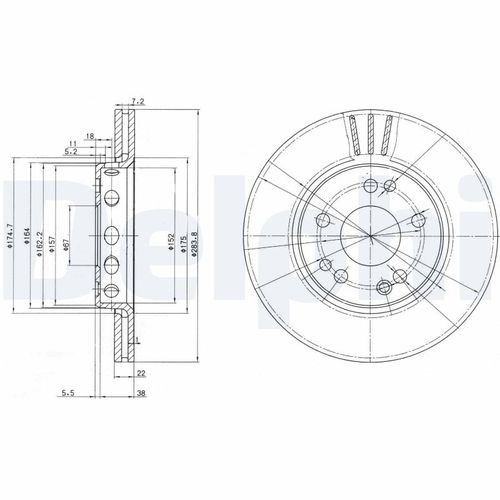 Image du produit pour Disque de frein