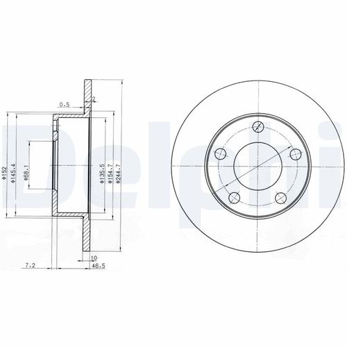 Image du produit pour Disque de frein