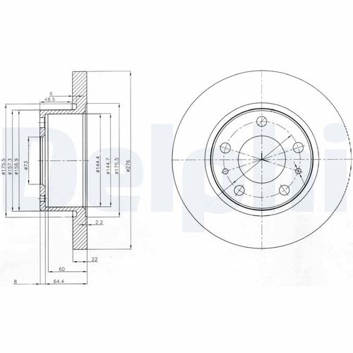 Image du produit pour Disque de frein