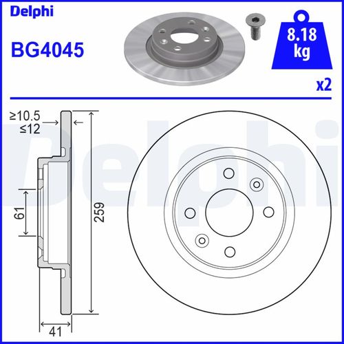 Image du produit pour Disque de frein