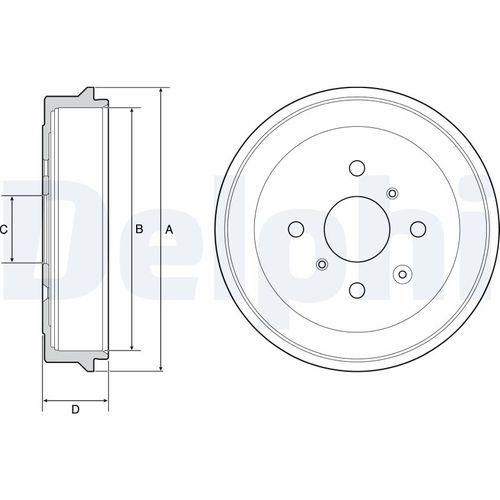 Image du produit pour Tambour de frein