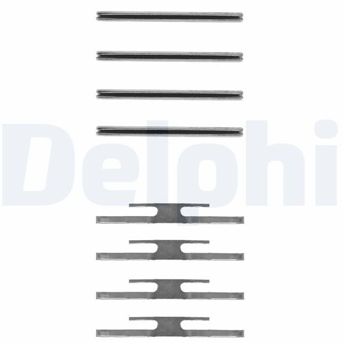 Image du produit pour Kit d'accessoires, plaquette de frein à disque