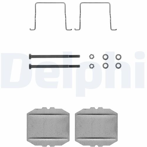 Image du produit pour Kit d'accessoires, plaquette de frein à disque