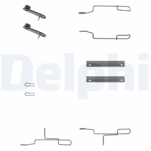 Image du produit pour Kit d'accessoires, plaquette de frein à disque