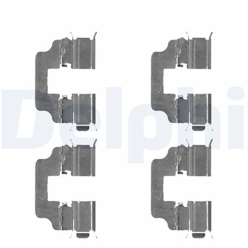 Image du produit pour Kit d'accessoires, plaquette de frein à disque