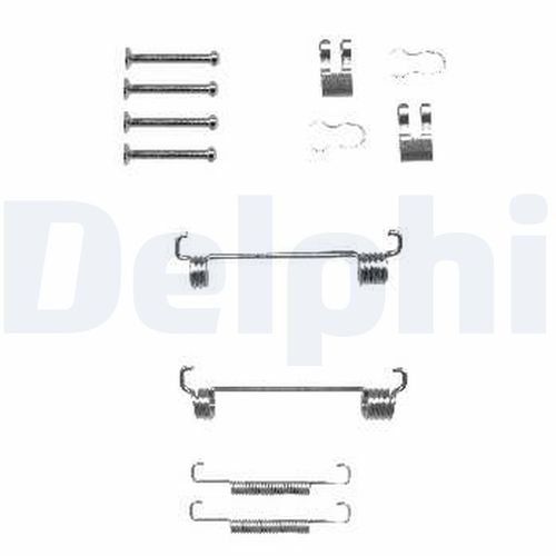 Image du produit pour Kit d'accessoires, mâchoires de frein de stationnement