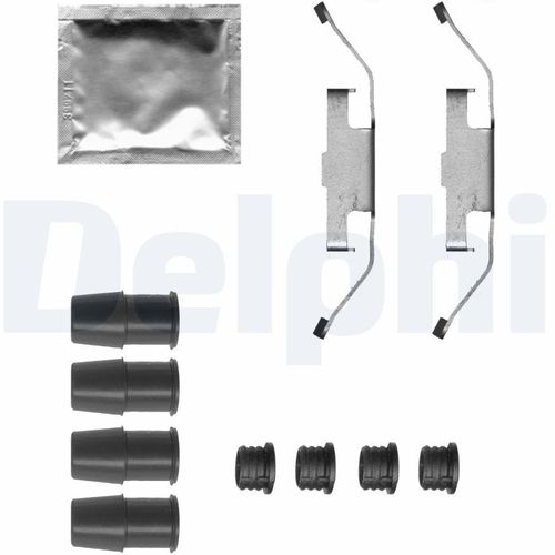 Image du produit pour Kit d'accessoires, plaquette de frein à disque