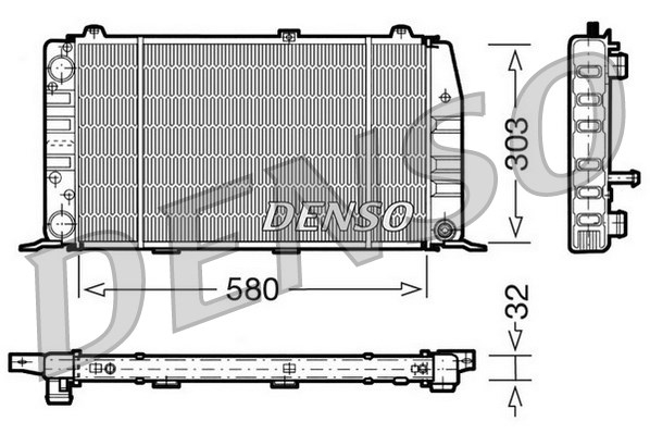 Radiateur, refroidissement du moteur | DENSO